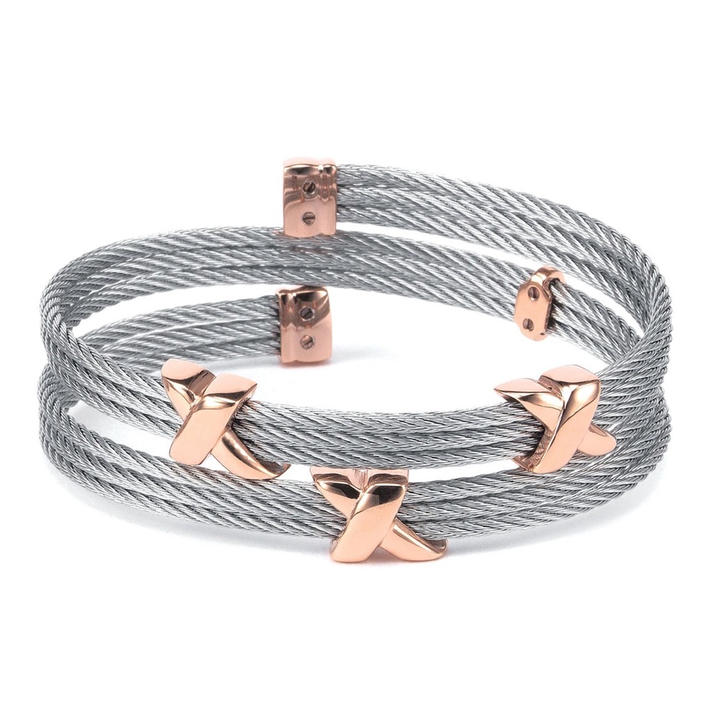 🔆 CHARRIOL twist bangle (double)